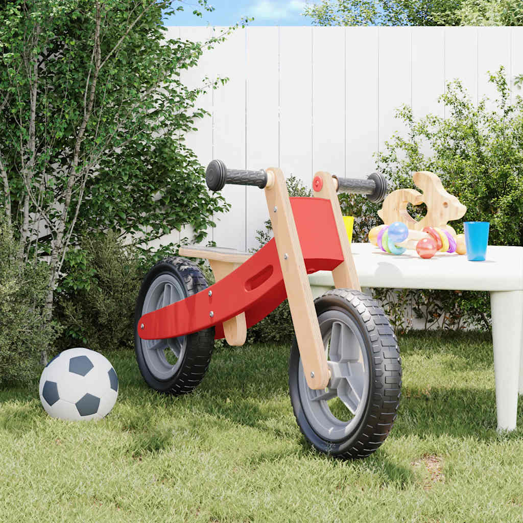 Vidaxl Balance Bike for Children Red