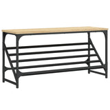 Rack à chaussures Vidaxl 90x30x45 cm Bois de chêne sonoma en bois sonoma coloré