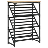 Rack de chaussures Vidaxl 60x30x85 cm Bois de chêne sonoma en bois de chêne sonoma