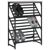Rack de chaussures Vidaxl 60x30x85 cm en bois propice de son sonoma