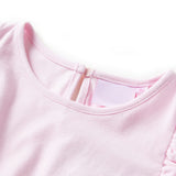 VidaXL robe enfant à volants 92 rose clair