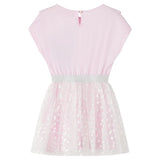 VidaXL Robe enfant à volants 104 rose clair