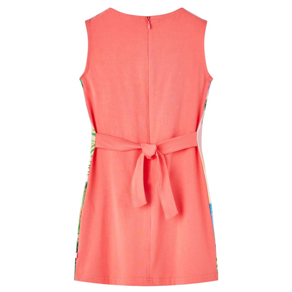 VidaXL Robe enfant 116 couleur corail