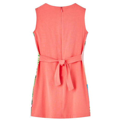 VidaXL Robe enfant 116 couleur corail