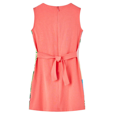 VidaXL Robe enfant 128 corail
