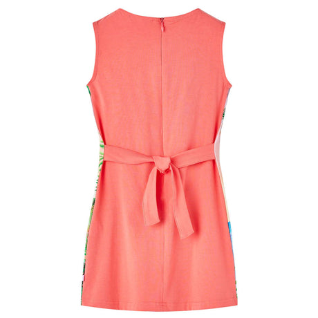 VidaXL Robe enfant 140 corail