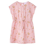 VidaXL robe enfant avec cordon de serrage 140 orange clair