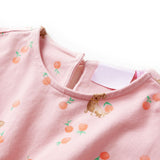 VidaXL robe enfant avec cordon de serrage 140 orange clair