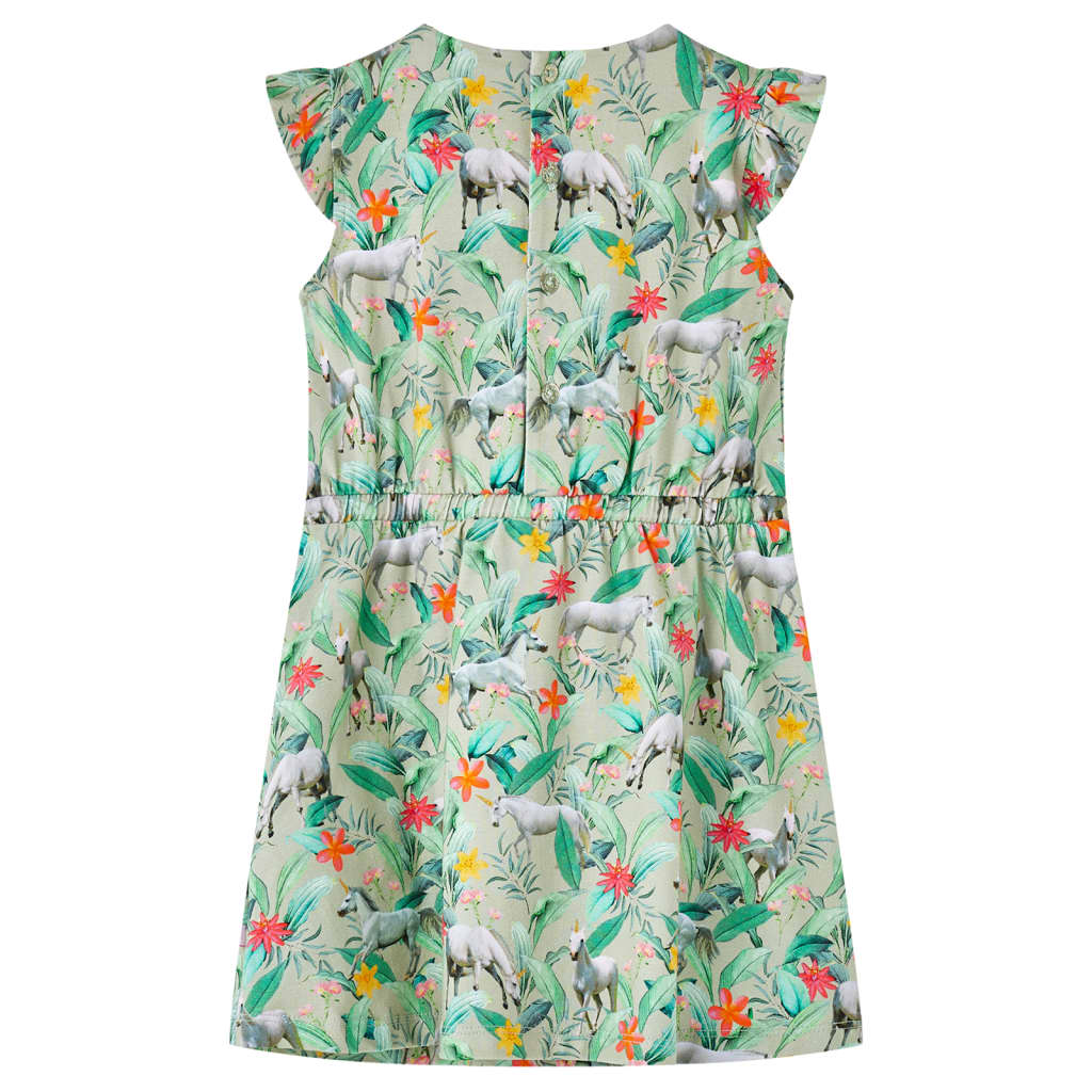 VidaXL Robe enfant 116 kaki clair