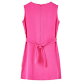 VidaXL Robe enfant 128 rose vif