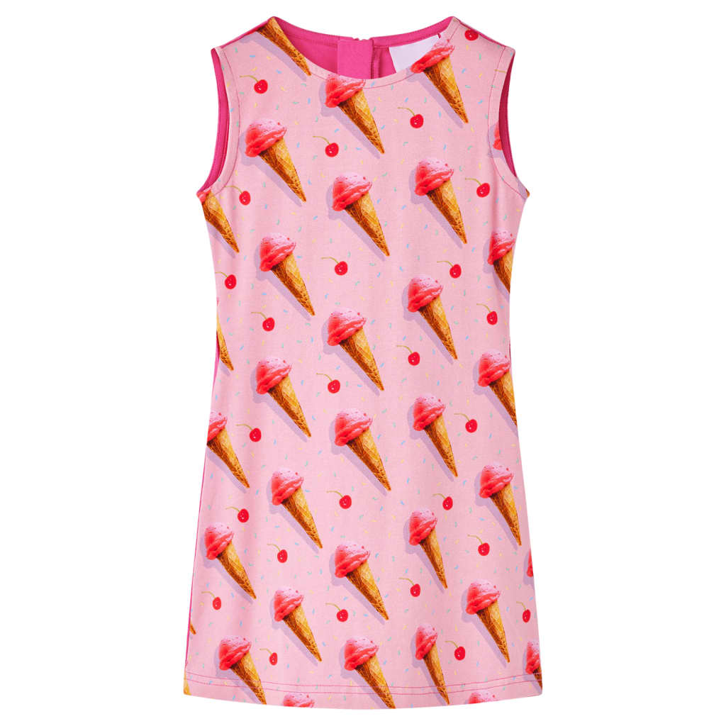 VidaXL Robe enfant 140 rose vif
