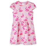 VidaXL Robe enfant 128 rose clair