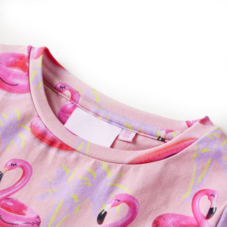 VidaXL Robe enfant 128 rose clair