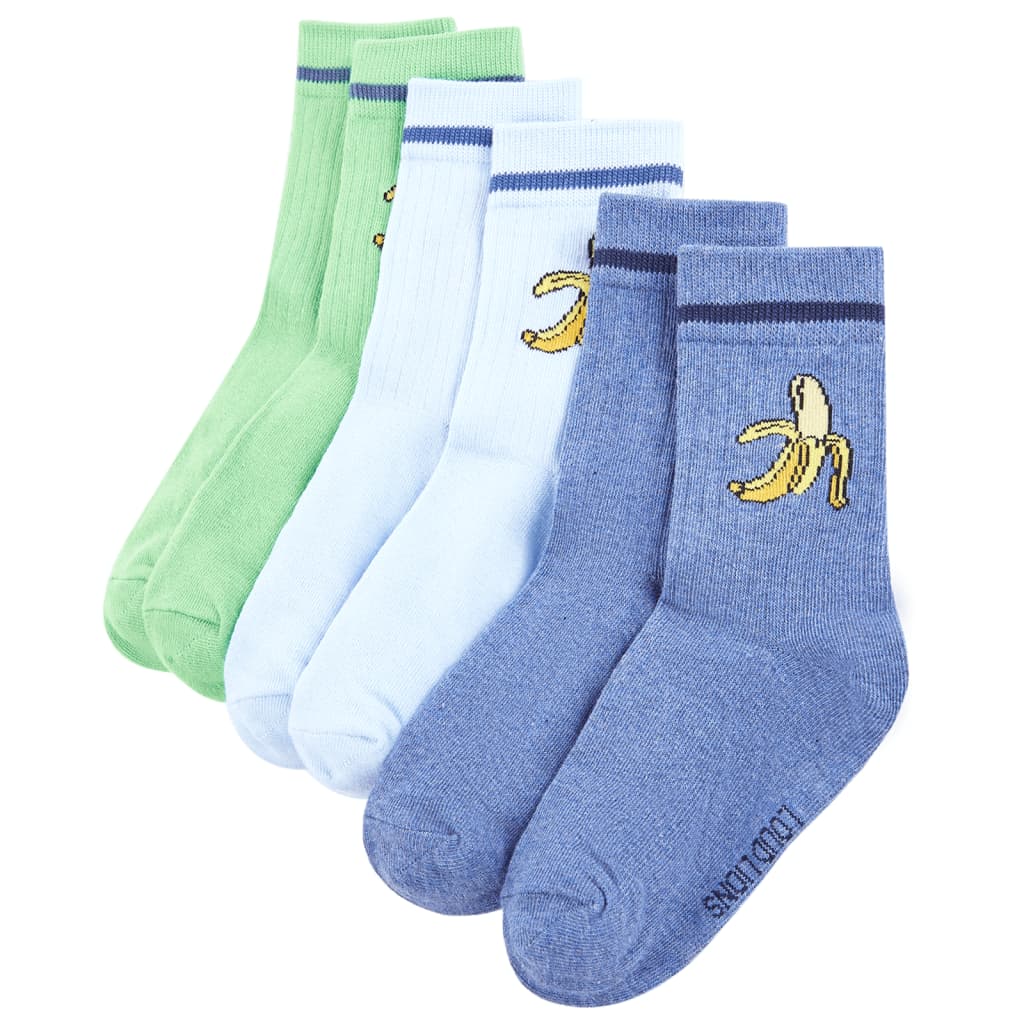 VidaXL Chaussettes pour enfants 5 paires EU 30-34