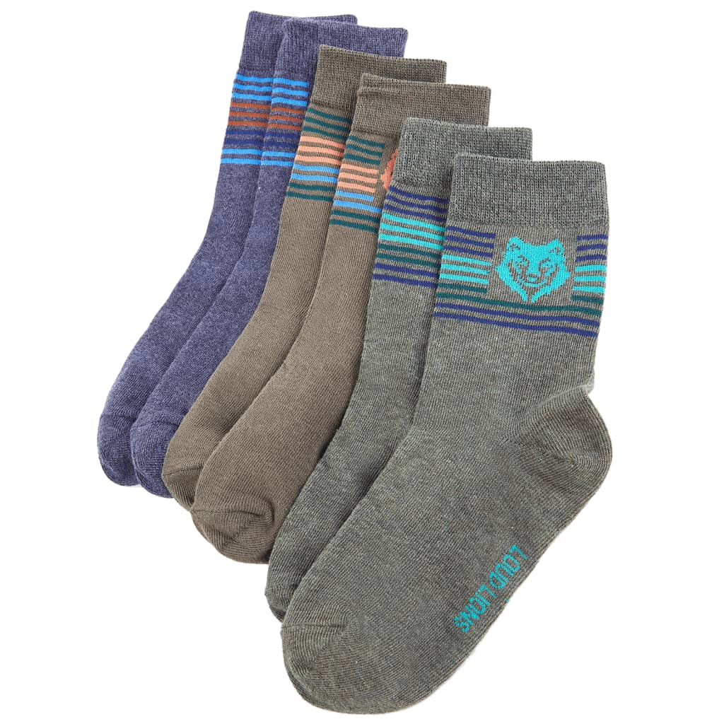 VidaXL Chaussettes pour enfants 5 paires EU 26-29