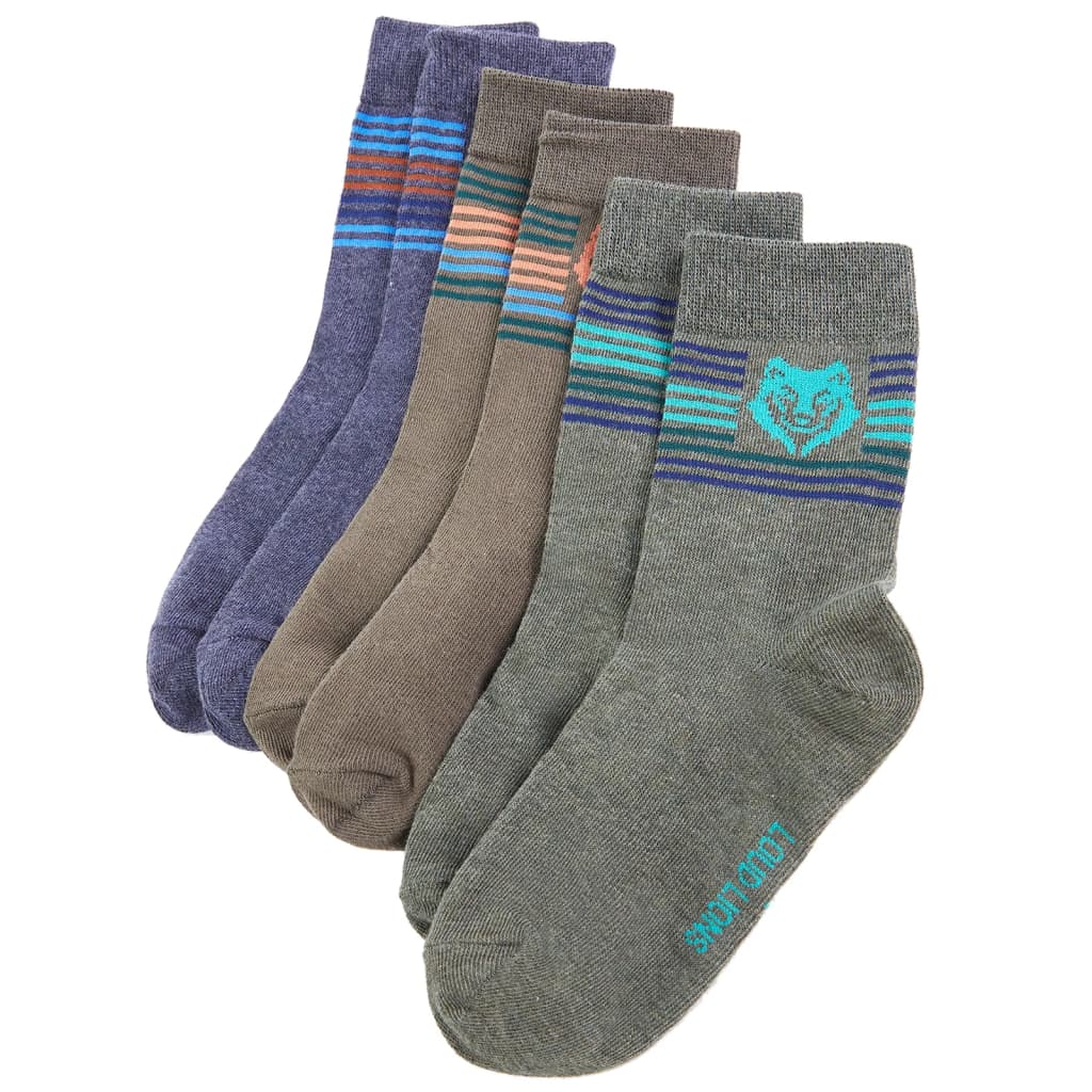 VidaXL Chaussettes pour enfants 5 paires EU 30-34