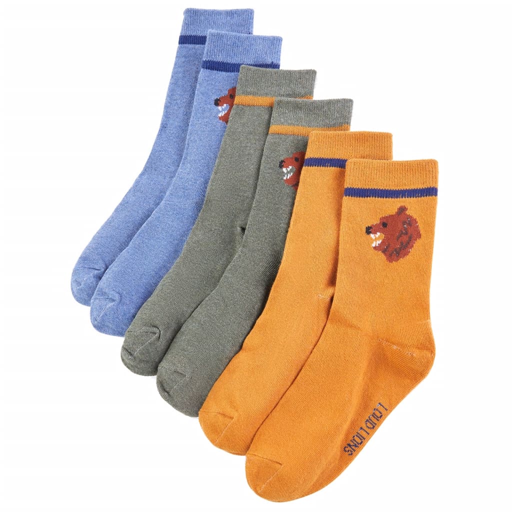 VidaXL Chaussettes pour enfants 5 paires EU 26-29
