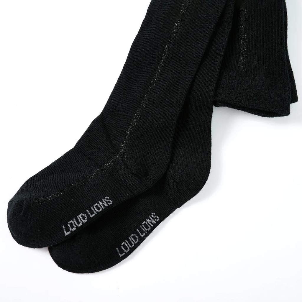 VidaXL Collants enfants 128 noir
