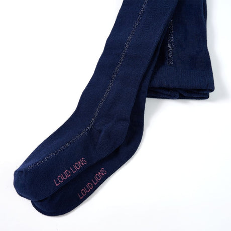 VidaXL Collants enfants 140 bleu marine