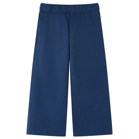 VidaXL Pantalon large enfant 92 bleu marine