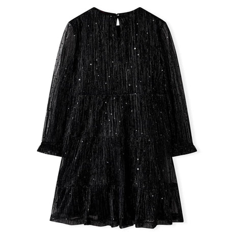 VidaXL Robe enfant à manches longues 92 noir