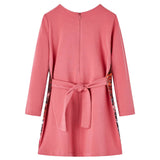 VidaXL Robe enfant à manches longues 140 vieux rose