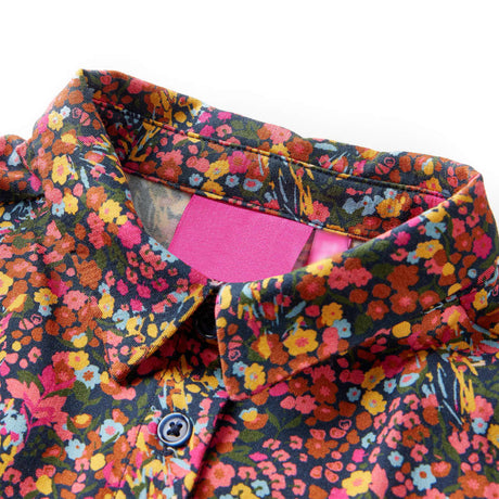 VidaXL Robe enfant à manches longues 104 multicolore