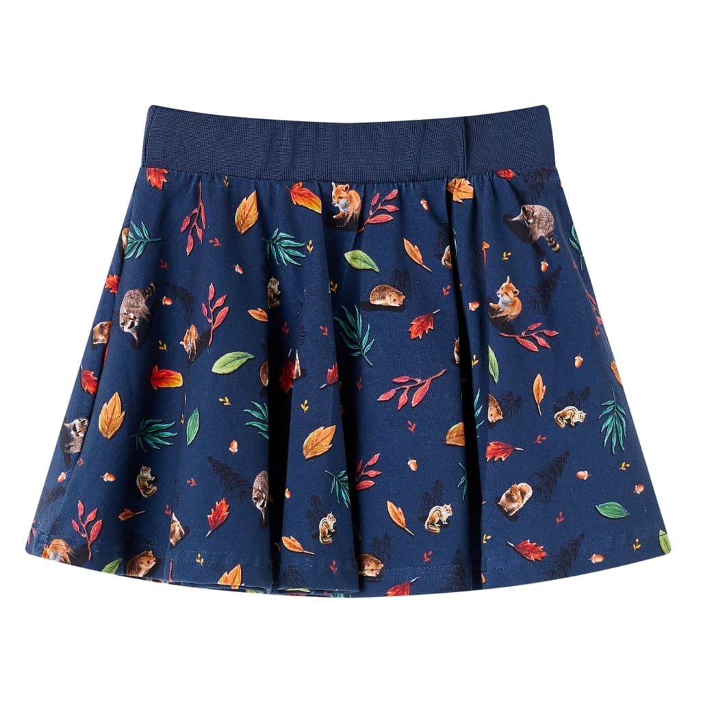 Vidaxl Children's Skirt 104 Navy Blue