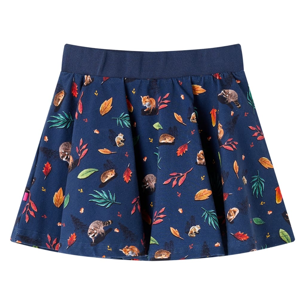 Vidaxl Children's Skirt 104 Navy Blue