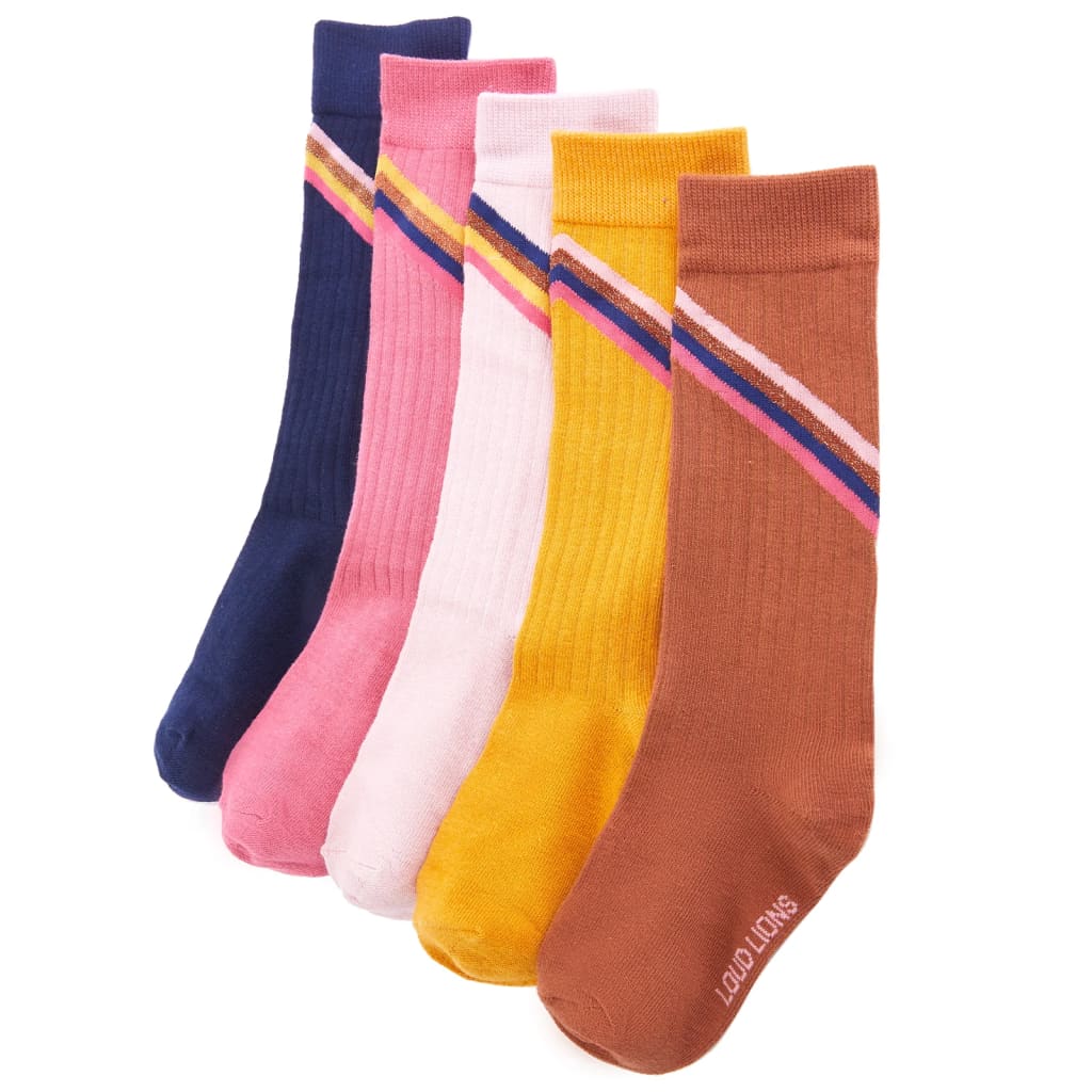 Vidaxl Kindersocken 5 EU-Paare 23-26