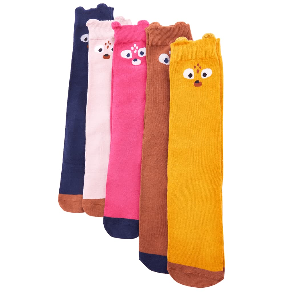 Vidaxl Kindersocken 5 EU-Paare 23-26