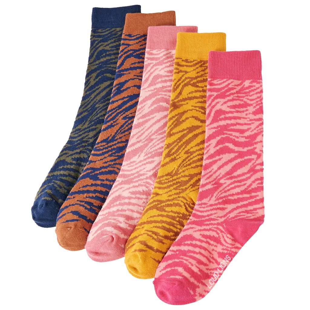 Vidaxl Kindersocken 5 EU-Paare 23-26