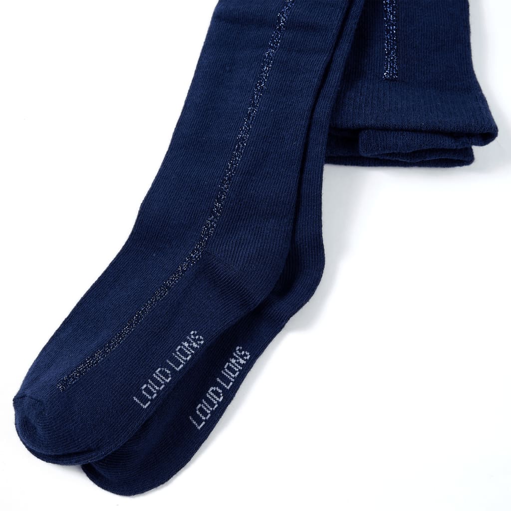 VidaXL Collants enfants 116 bleu marine