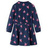VidaXL Robe enfant 116 bleu marine