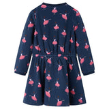 VidaXL Robe enfant 128 bleu marine