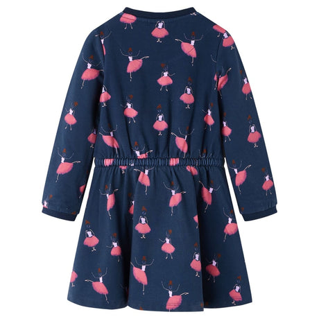 VidaXL Robe enfant 128 bleu marine