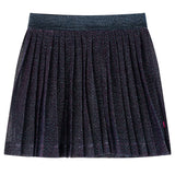 VidaXL Jupe enfant à paillettes 104 bleu marine