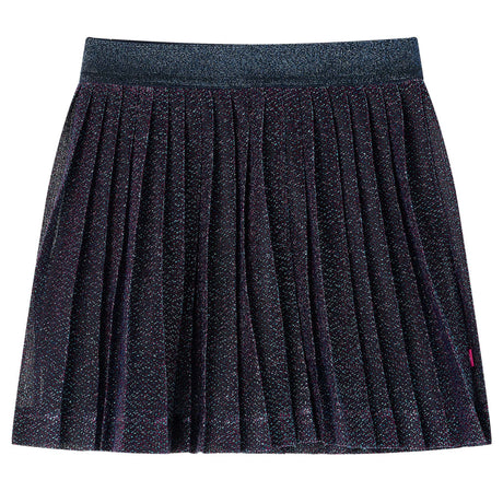 VidaXL jupe enfant à paillettes 104 bleu marine
