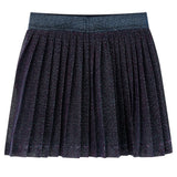 VidaXL Jupe enfant à paillettes 104 bleu marine