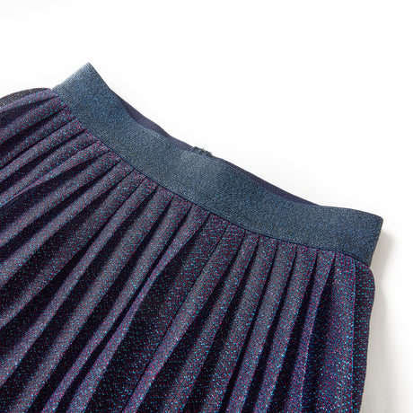 VidaXL jupe enfant à paillettes 104 bleu marine