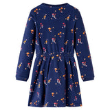 VidaXL Robe enfant 116 bleu marine