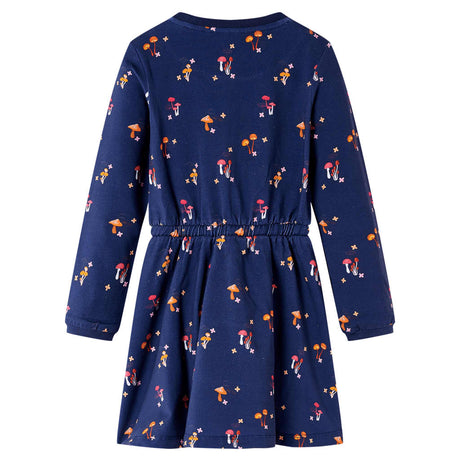 VidaXL Robe enfant 128 bleu marine