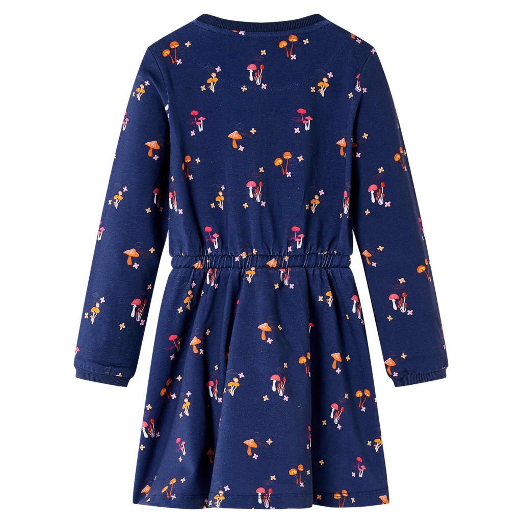 VidaXL Robe enfant 140 bleu marine