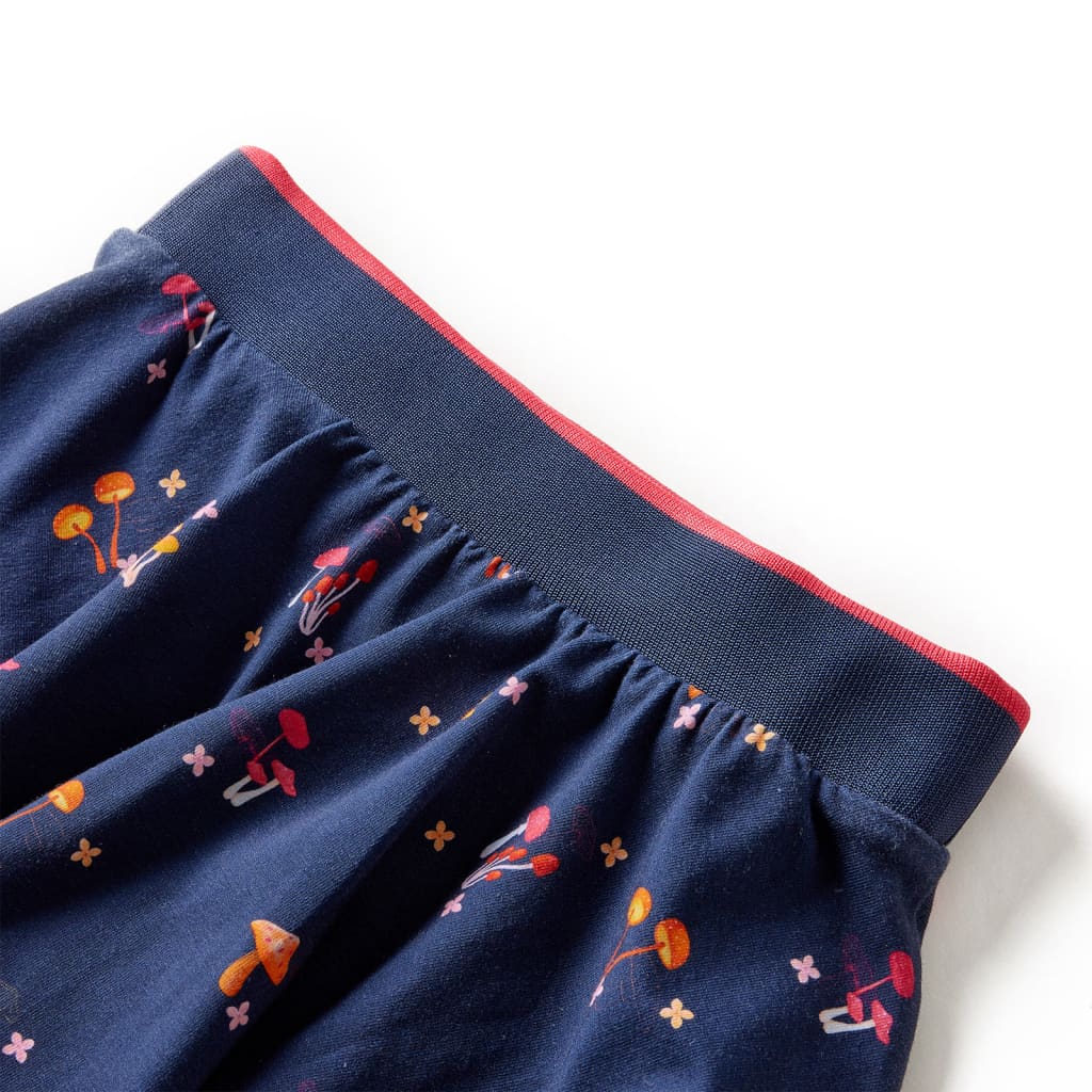 Vidaxl Skirt per bambini 116 blu navy