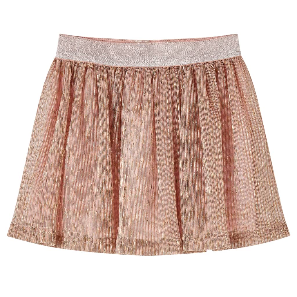 VidaXL Jupe enfant à paillettes 116 rose tendre