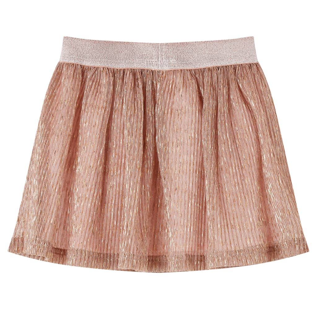 Vidaxl Kinderrock mit Glitzer 116 Soft Pink