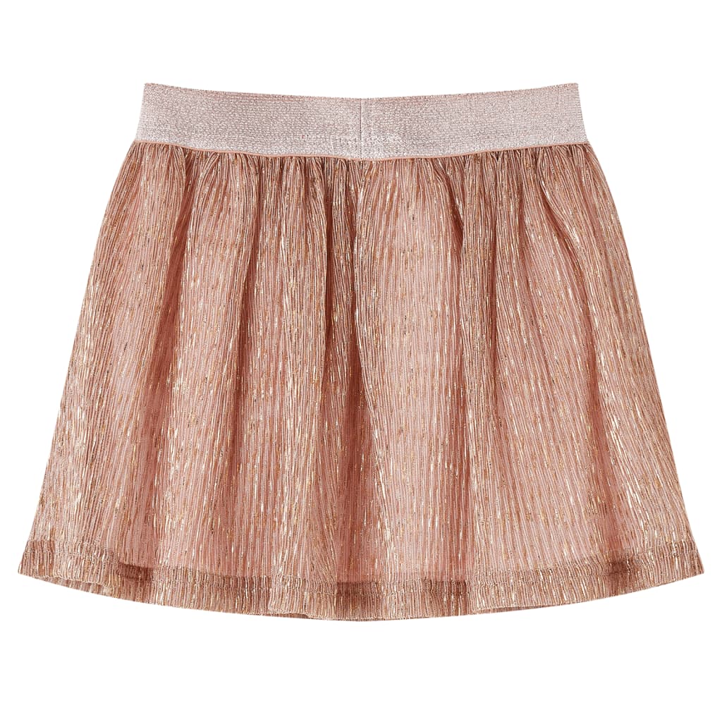 VidaXL Jupe enfant à paillettes 116 rose tendre