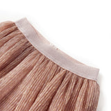 VidaXL Jupe enfant à paillettes 116 rose tendre