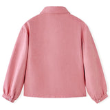 Vidaxl Blusa para niños con mangas de linterna 104 Old Pink