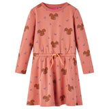 Vidaxl Kinderkleid 140 Old Pink